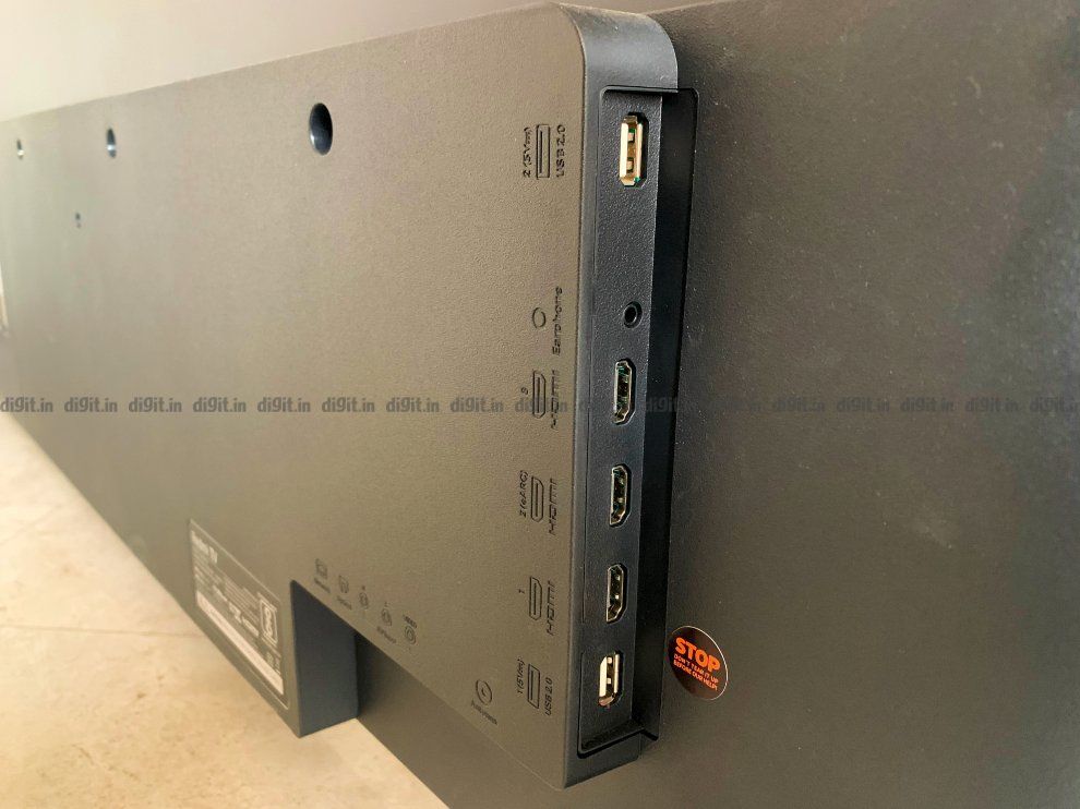 The Redmi SMart TV X65 has 3 HDMI ports and 2 USB ports. 