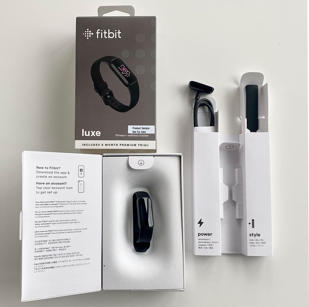 Fitbit Luxe unbox