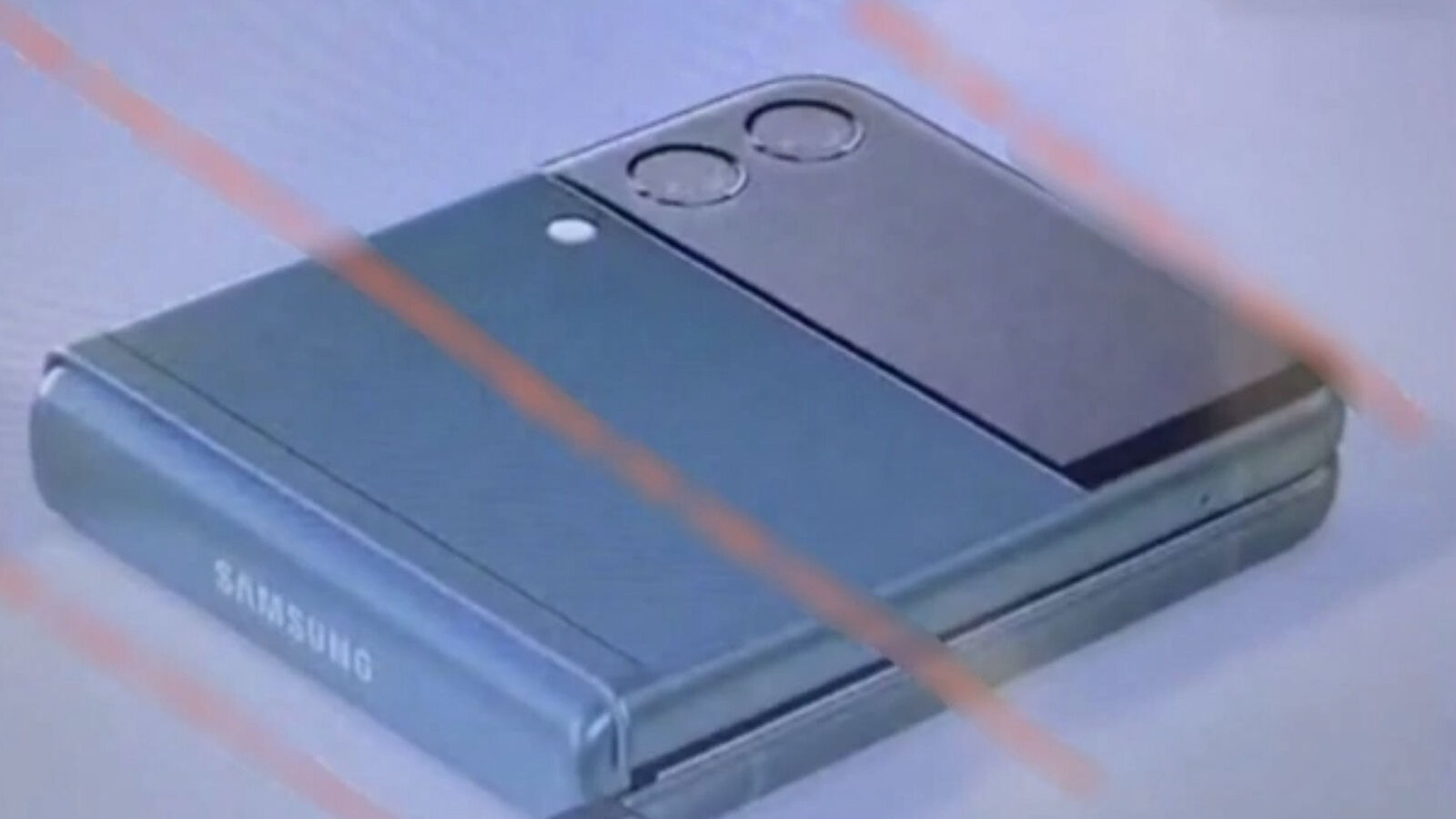 Galaxy Z Flip 3 fuga de un solo ángulo |  Universo de hielo