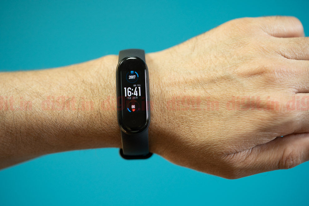 Mi Smart Band 5 tiene una buena calidad de construcción y es resistente al agua