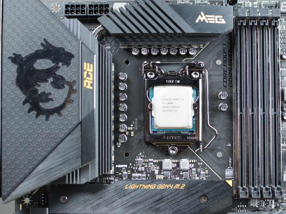 MSI MEG Z590 ACE Gaming Motherboard CPU for Intel 11th Gen