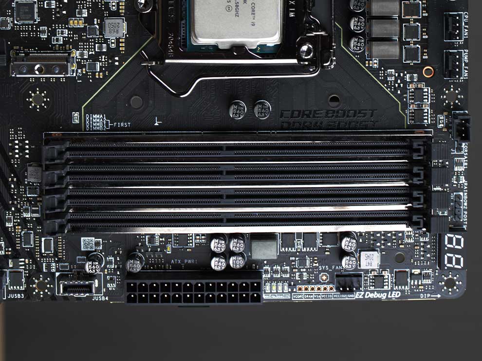 MSI MEG Z590 ACE Gaming Motherboard RAM for Intel 11th Gen