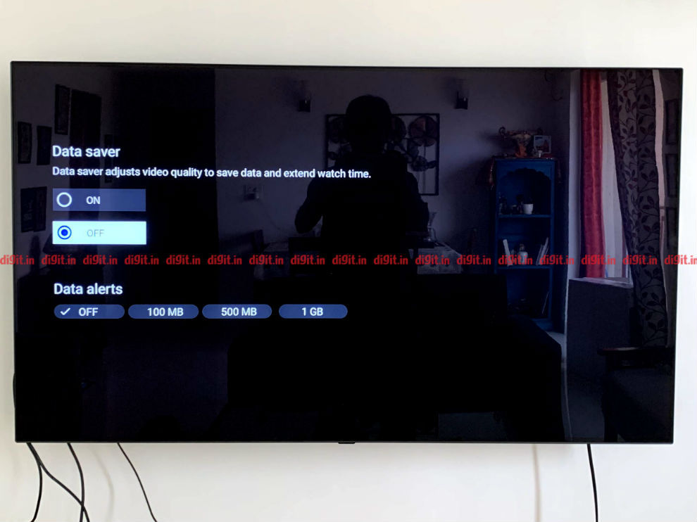 Data saver on the Mi Box 4K is great when using mobile hotspot to connect to the internet. 