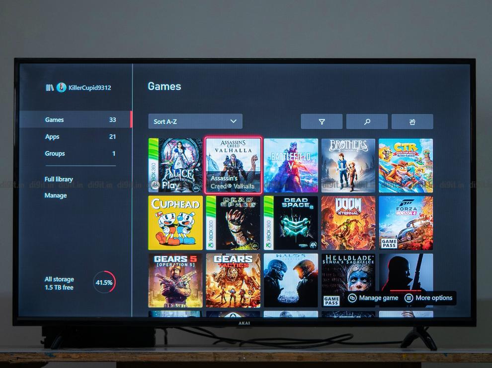 El televisor Akai FHD de 43 pulgadas tiene un modo de juego. 