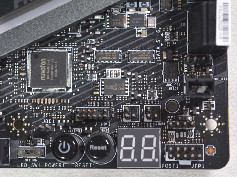 MSI MEG Z490 Ace Intel Comet Lake Motherboard Front Panel Connectors