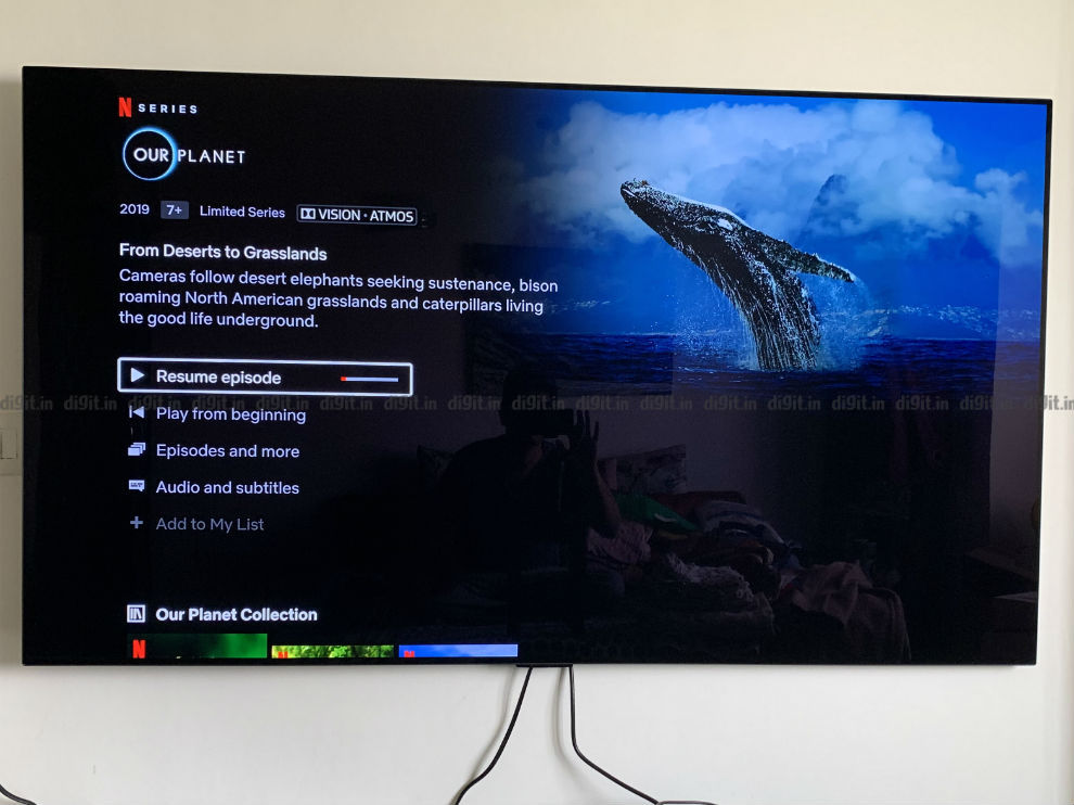 El LG GX es compatible con 4K, HDR, Dolby Vision y Dolby Atmos.