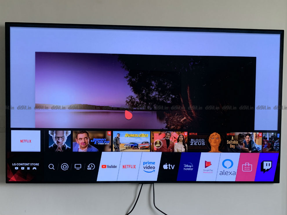 El LG GX tiene un diseño de aplicación similar a una tarjeta.