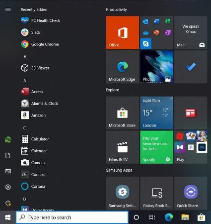 Azulejos de Windows 10 Live