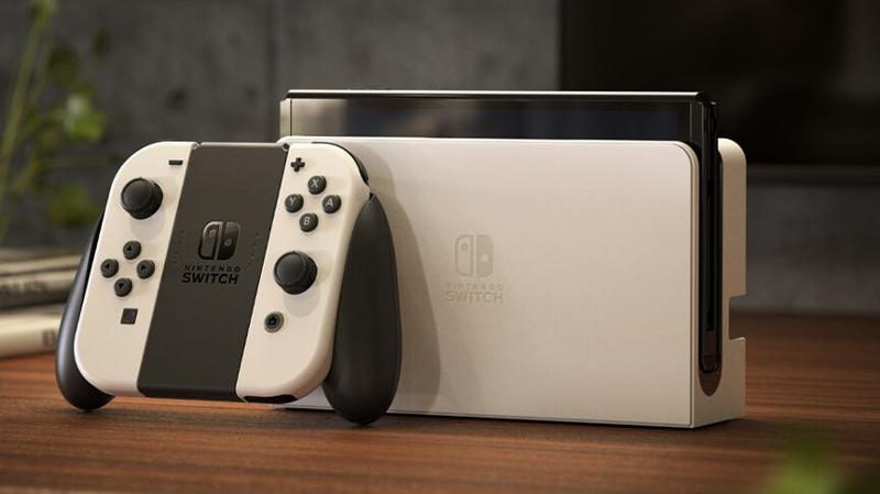 Base de Nintendo Switch blanca