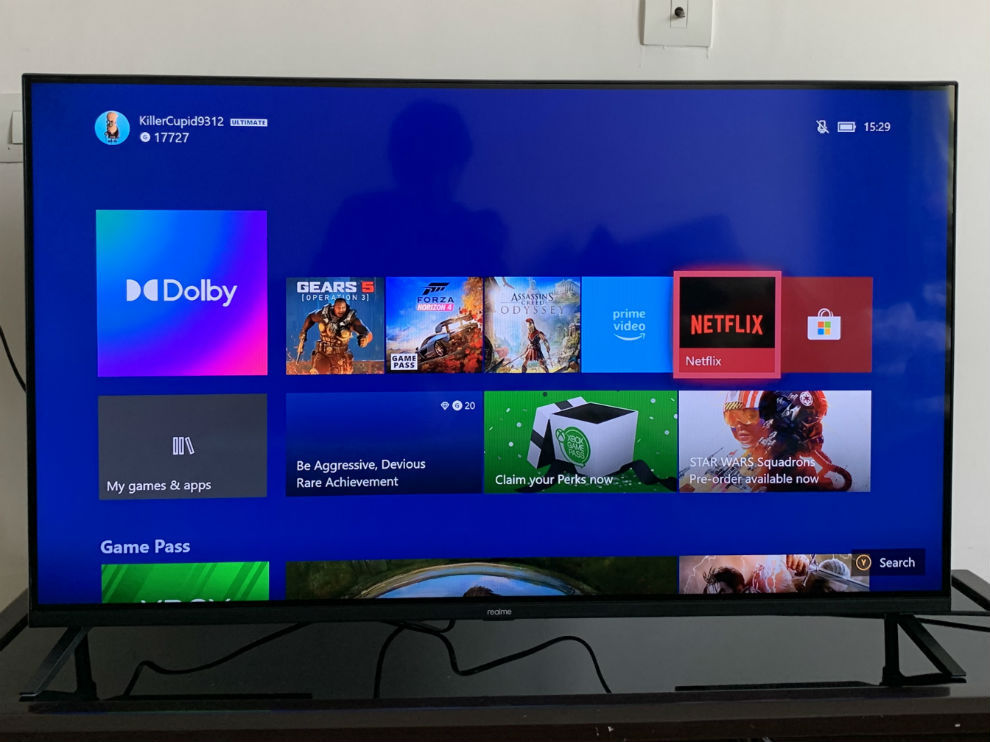 El Realme TV hace un trabajo decente para aquellos que buscan jugar en 1080p SDR. 