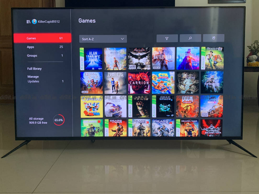 Realme SLED TV tiene un buen rendimiento en juegos.