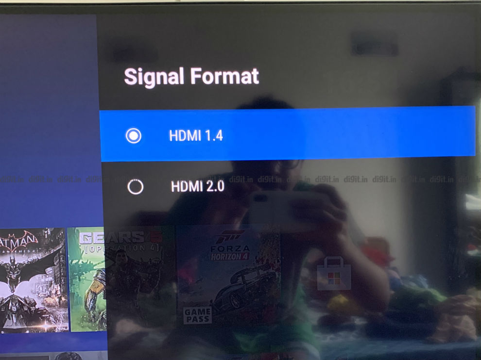 Puede controlar la configuración de HDMI 1.4 y 2.0 en el televisor Nokia de 43 pulgadas.