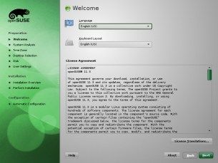 Open SUSE 11.3 screenshot