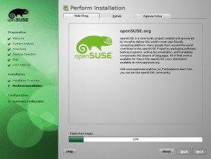 Open SUSE 11.3 screenshot
