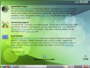 Open SUSE 11.3 screenshot