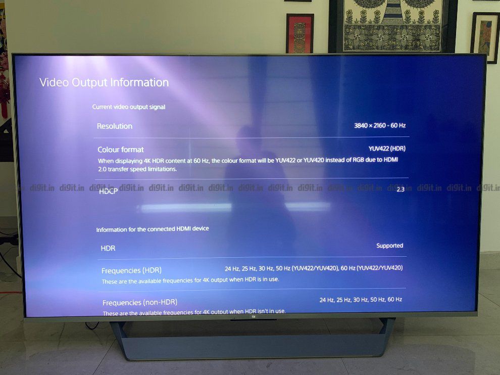 The Mi QLED TV does not support RGB HDR on the PS5. 