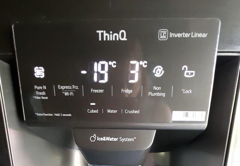InstaView control panel