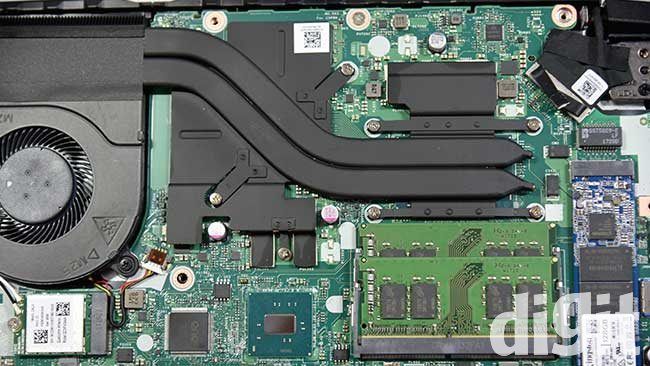 Acer Nitro V AN515-51 heatsink