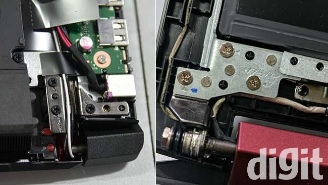Acer Nitro V AN515-51 hinge