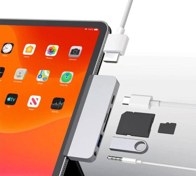 HyperDrive 6-in-1 USB-C Hub for iPad Pro/Air