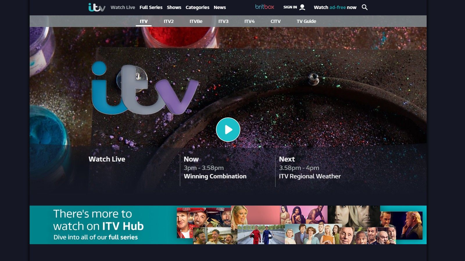 ITV Hub desde el extranjero