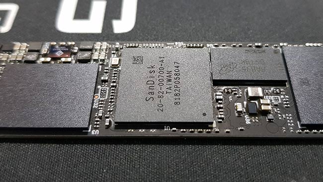 SSD NVMe negro WD de 1 TB (2018)