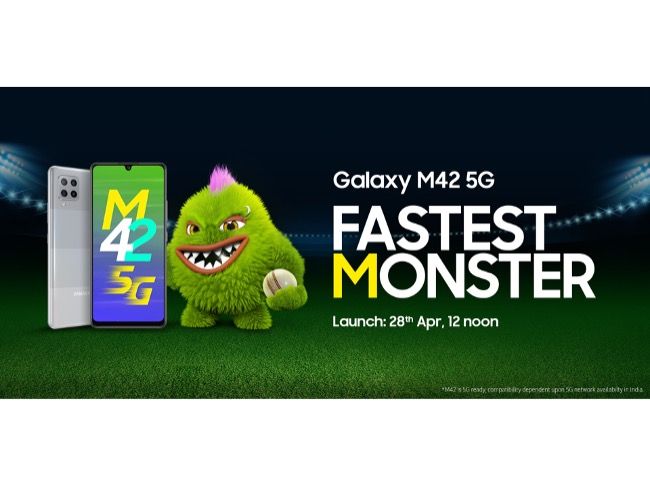 Se confirma que Samsung Galaxy M42 5G se lanzará el 28 de abril en India y está programado para ser el primer teléfono inteligente 5G de gama media de la compañía.