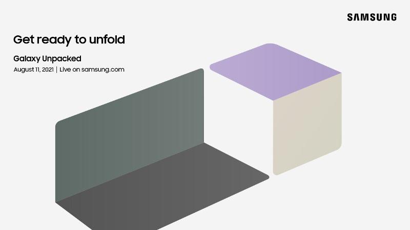 Galaxy Unpacked August 2021 invitación