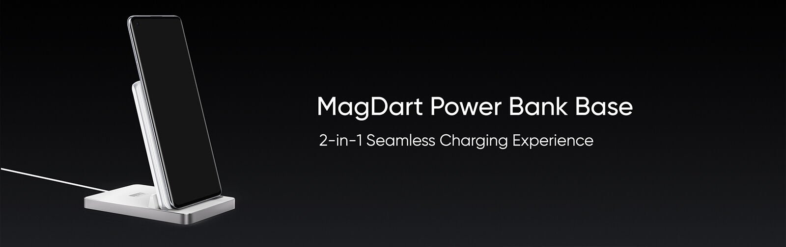 Imagen de prensa de Realme MagDart 2 en 1 Power Bank