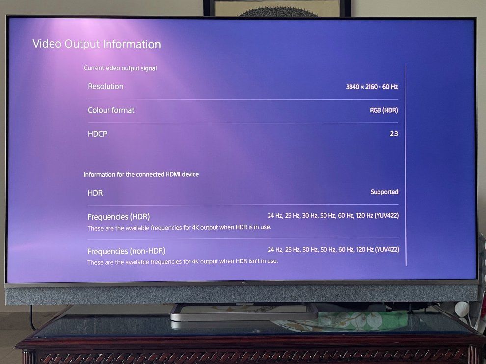 El TCL C825 admite 4K a 120Hz RGB HDR para juegos. 