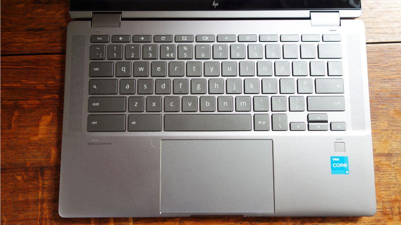 HP Chromebook X360 14c review: Keyboard