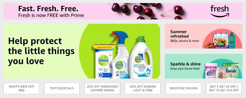 Amazon Prime: Amazon Fresh