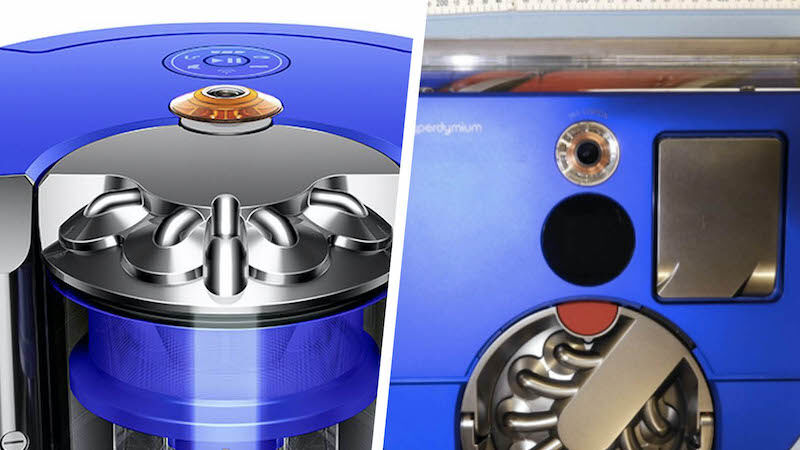 Cámaras de vacío robotizadas Dyson