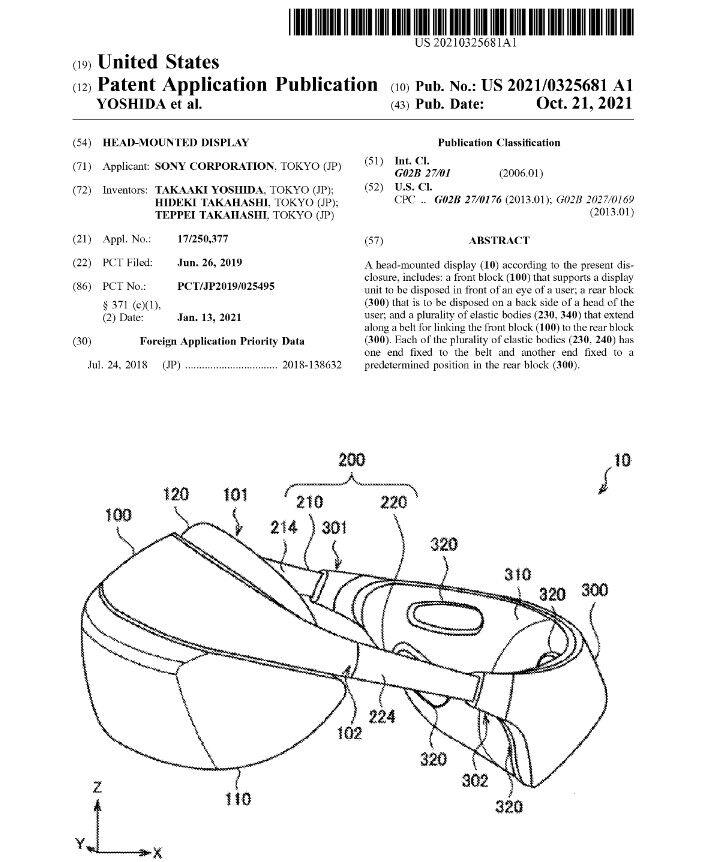 PSVR patent