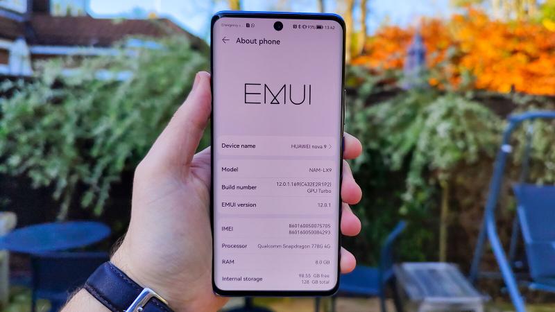 Huawei Nova 9 EMUI