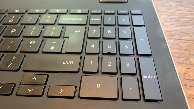 Asus Flip CX5 Chromebook review: Numberpad