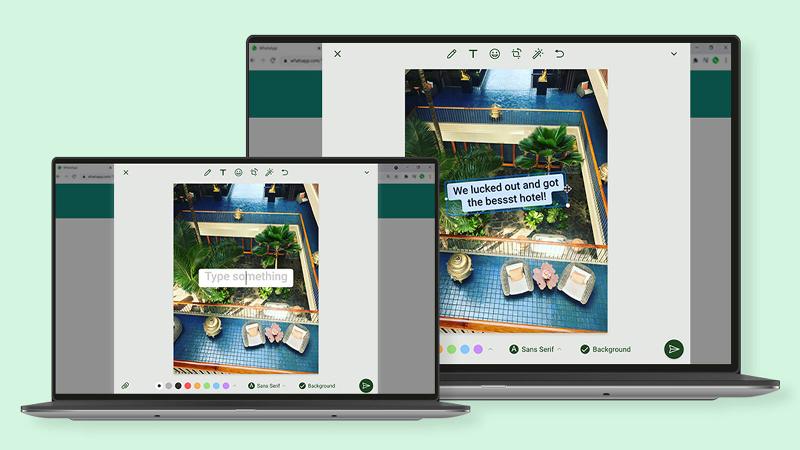 Escritorio del editor de medios de WhatsApp