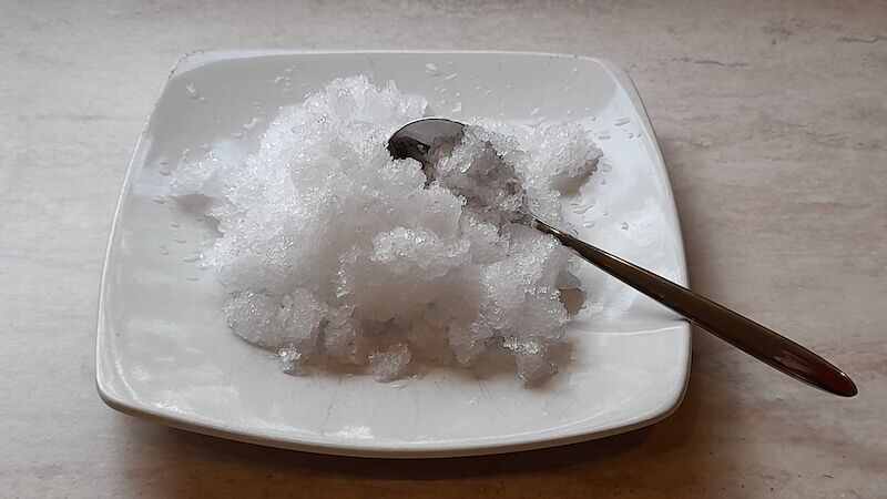 Hielo triturado en la licuadora Zwilling