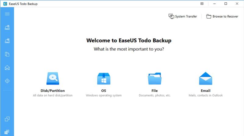 EaseUS Todo Backup Free