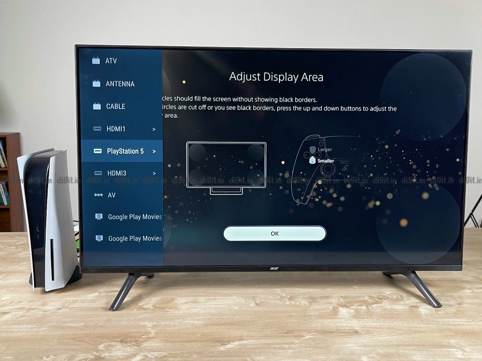 Entrada HDMI Acer TV
