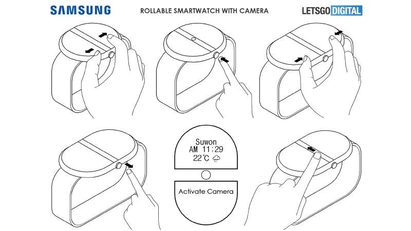 Samsung Watch 5 todo lo que necesita saber: patente para pantalla extensible