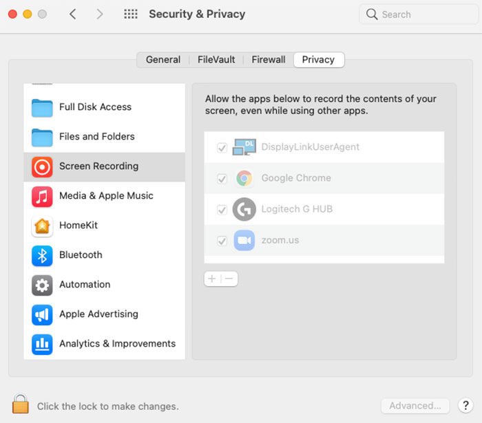 Seguridad y privacidad de Mac