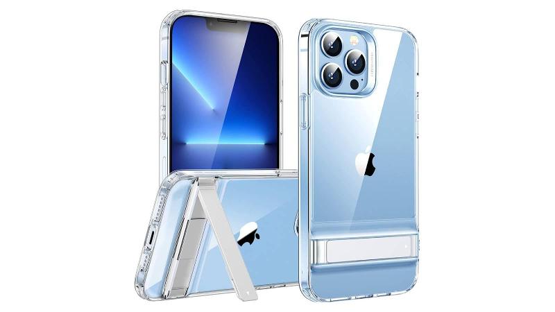 Estuche transparente ESR con soporte