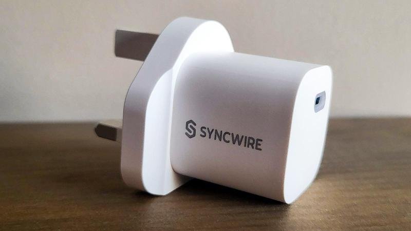 Cargador USB-C Syncwire PD de 20 W de un solo puerto