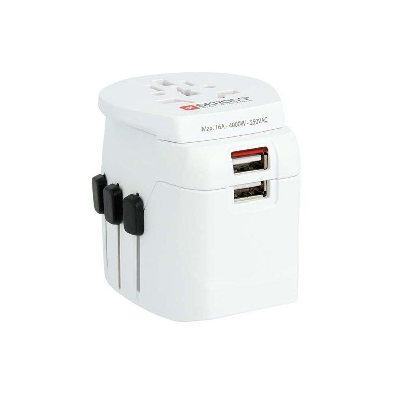 Adaptador Skross World Travel Pro Light USB