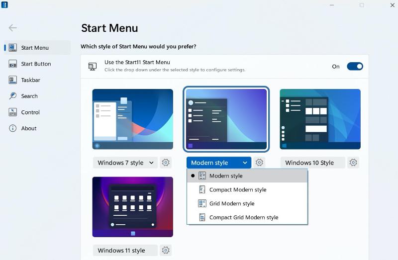 Windows 11 personaliza el menú Inicio