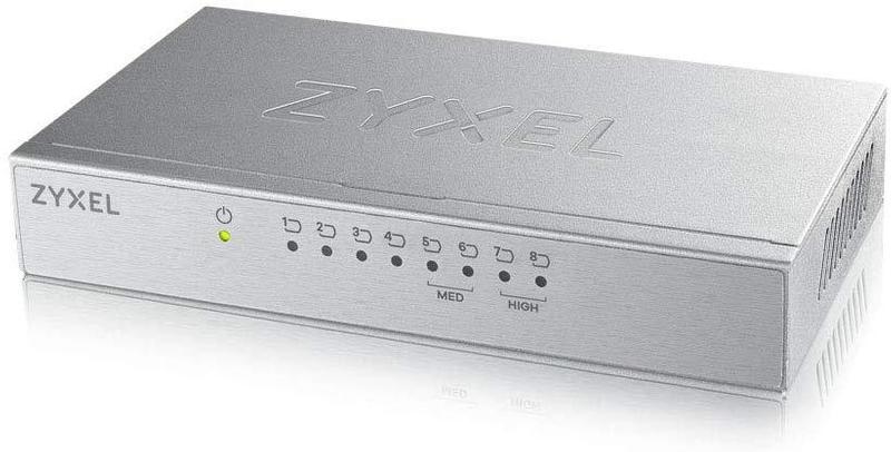 Conmutador Gigabit Ethernet de 8 puertos Zyxel GS-108BV3