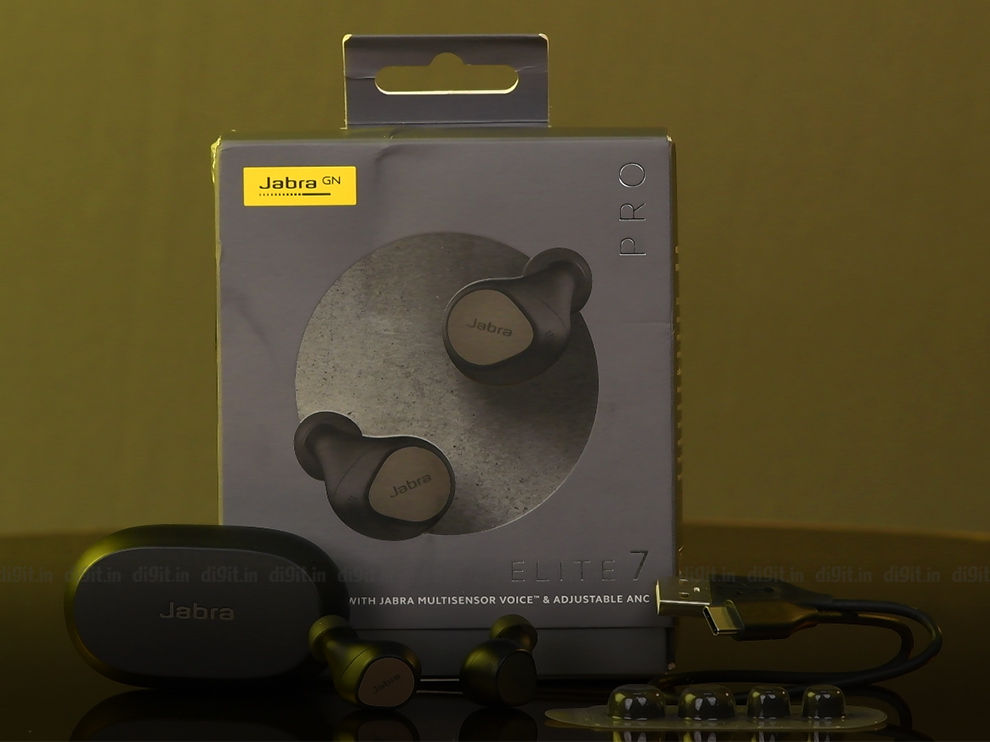 Jabra Elite 7 Pro Review: In the box