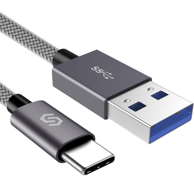 Cable USB-C a USB-A trenzado de nailon Syncwire