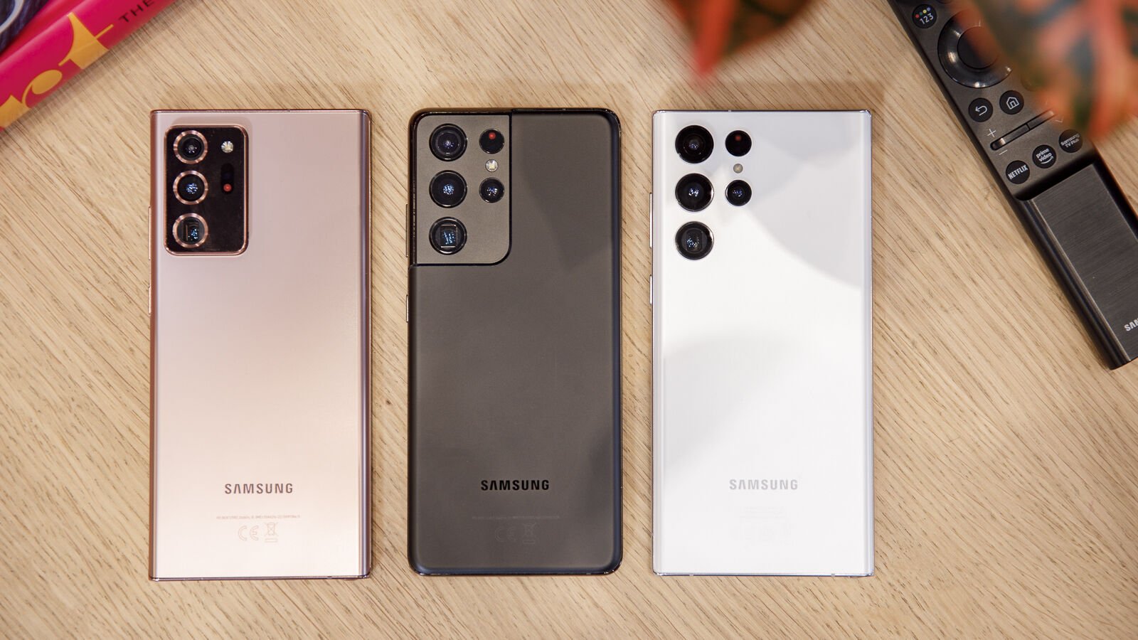 Samsung Galaxy Note 20 Ultra, Samsung Galaxy S21 Ultra, Samsung Galaxy S22 Ultra